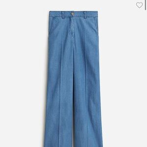 Carolina Chambray Jeans wide leg